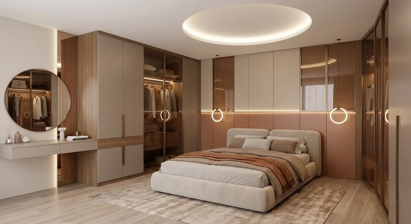 ALUFURN Modular Cube aluminium wardrobe India